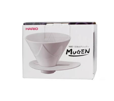 Воронка Hario Mugen 02 керамика белый