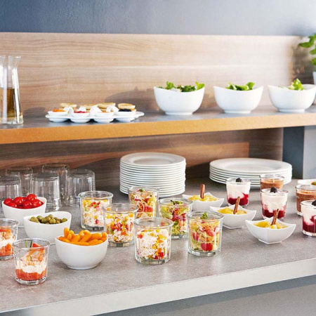 Салатник «Зеникс»; зеникс; 250мл; D=11.3,H=5см; белый