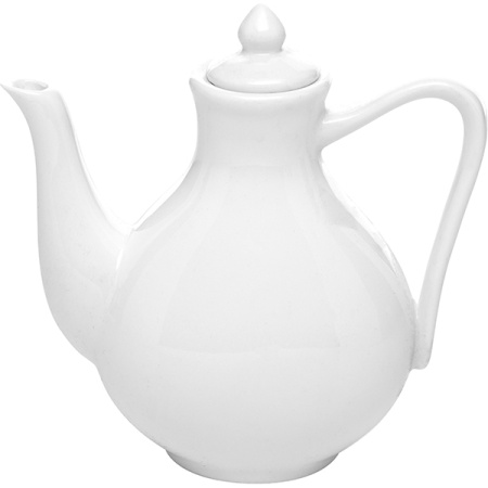 Соусник-кувшинчик «Кунстверк»; фарфор; 170мл; D=3,H=12см; белый