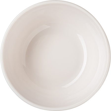 Салатник «Рисепшн»; стекло; 300мл; D=12,H=4.5см; слон.кость,серый