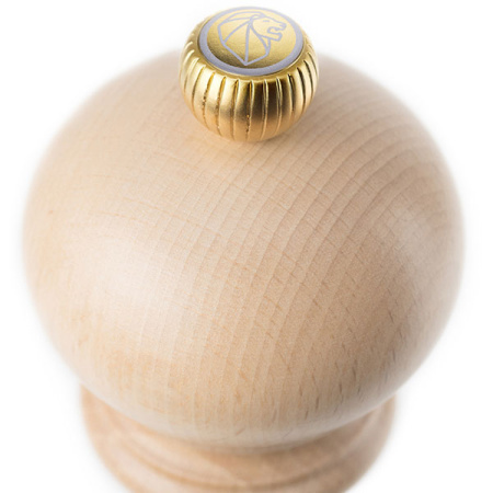 Мельница для соли метал.мех.; дерево,металл; D=5.5,H=22см; св. дерево