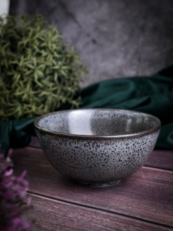 Салатник Porland Frost 320 мл серый