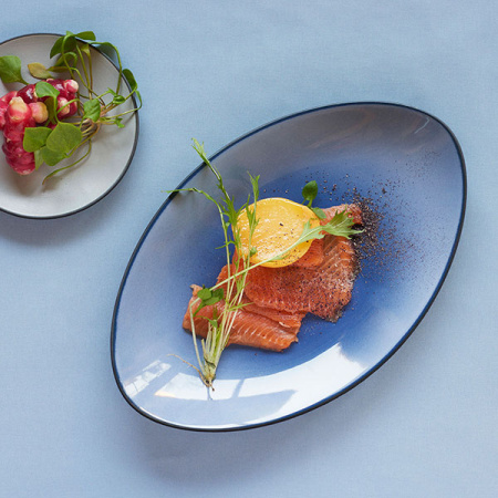 Тарелка для хлеба «Экинокс»; фарфор; D=16,H=2см; серый