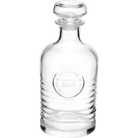 Штоф «Оффисина 1825»; стекло; 1000мл; D=105,H=237мм; прозр.