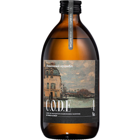 Кордиал C.O.D.E Лимонный Крамбл 0,5л