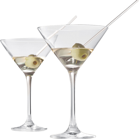 Кокт. рюмка «Мартини»; хр.стекло; 240мл; D=105,H=170мм