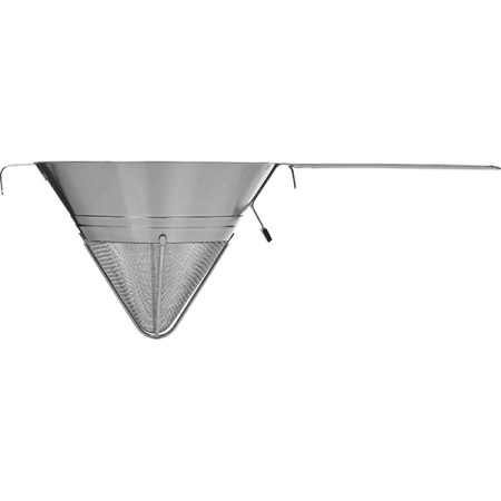 Сито коническое; сталь нерж.; D=240,H=22,L=510мм; металлич.