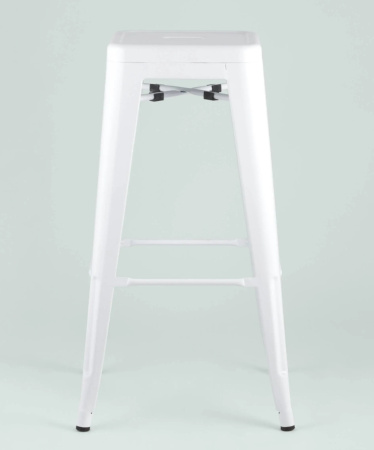 Стул барный TOLIX белый глянцевый