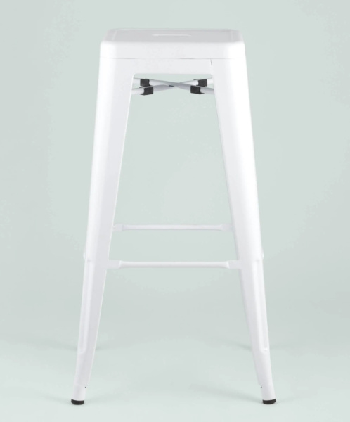 Стул барный TOLIX белый глянцевый