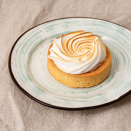 Тарелка  мелкая «Пастораль»; фарфор; L=17.5,B=15.5см; зелен.