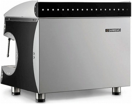 Кофемашина Sanremo Capri SED DLX 2 GR 220В чёрная
