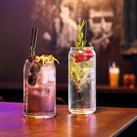 Хайбол”Банка”; стекло; 470мл; D=76,H=134мм; прозр.