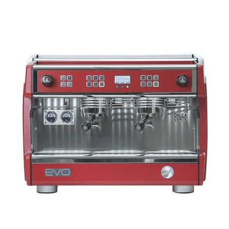 Кофемашина DALLA CORTE EVO2 HV 2Gr красный
