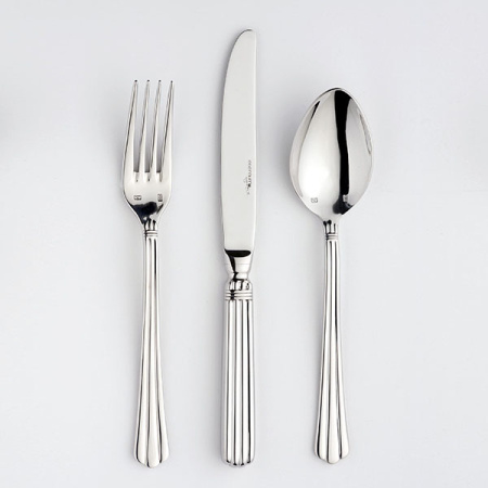 Фото Вилка столовая «Библос»; сталь нерж.; L=210/75,B=5мм; металлич. Вилка столовая «Библос»; сталь нерж.; L=210/75,B=5мм; металлич.