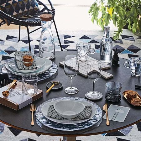 Салатник «Ариа»; стекло; 250мл; D=13.3,H=7см; прозр.