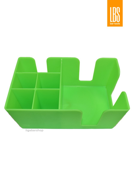 Барный органайзер  LBS зеленый пластик
