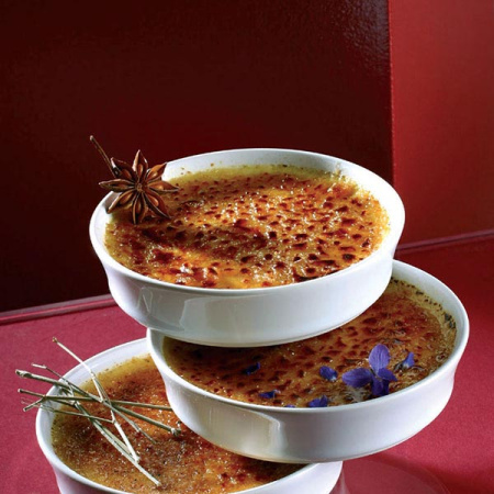 Форма для запекания «Александрия»; фарфор; 240мл; D=14,H=3.5см; белый