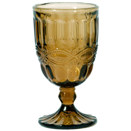 Бокал для вина «Соланж»; стекло; 275мл; D=80,H=140мм; амбер