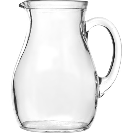 Кувшин «Рокси»; стекло; 1л; L=142мм; прозрачный