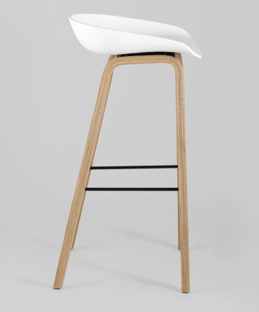 Стул барный LIBRA БЕЛЫЙ
