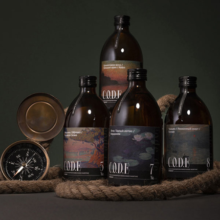 Кордиал C.O.D.E Жасмин-Яблоко-Розовая-Гуава 0,5 л