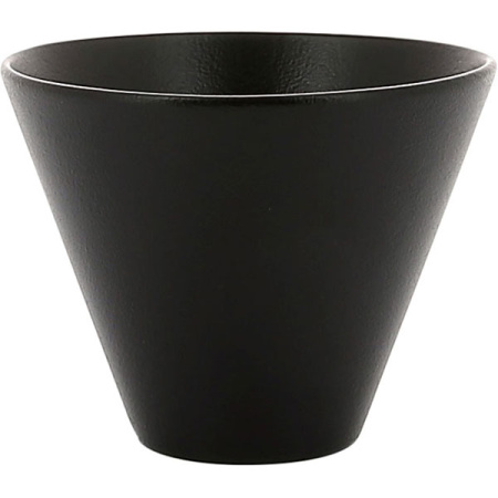 Салатник «Экинокс»; фарфор; 250мл; D=10.5,H=8см; черный