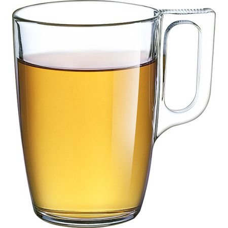 Кружка «Волюто»; стекло; 320мл; D=10.6,H=11.1см; прозр.