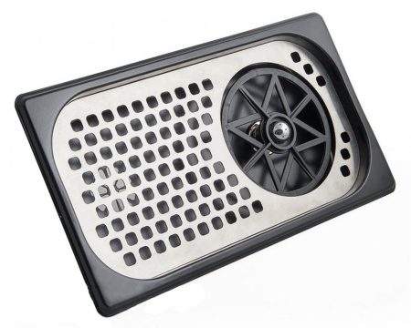 Ринзер Celli 327x176х40мм стальной черный