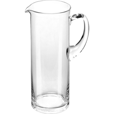 Кувшин б/крыш.; стекло; 1.2л; D=91/90,H=240,L=140,B=3мм; прозр.