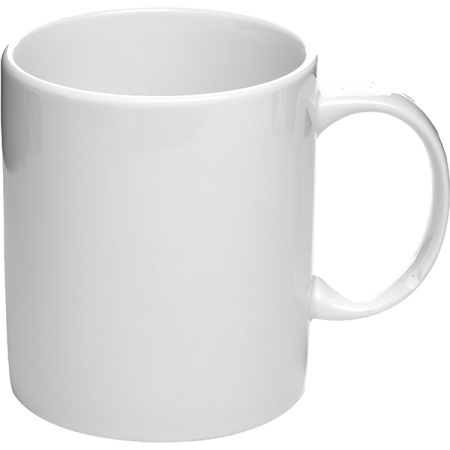 Кружка «Кунстверк»; фарфор; 450мл; D=9,H=10,L=12.5см; белый