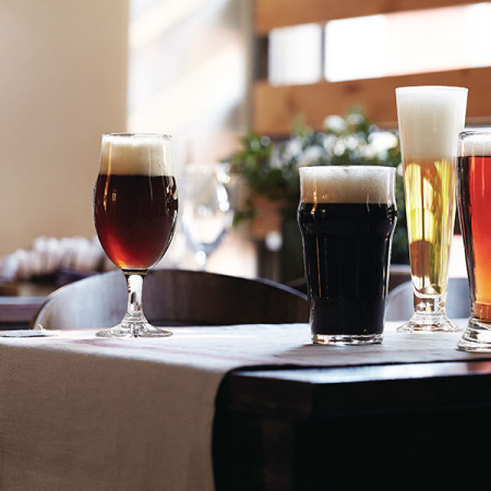 Кружка пивная «Бавьера»; стекло; 500мл; D=90/85,H=195,B=135мм; прозр.