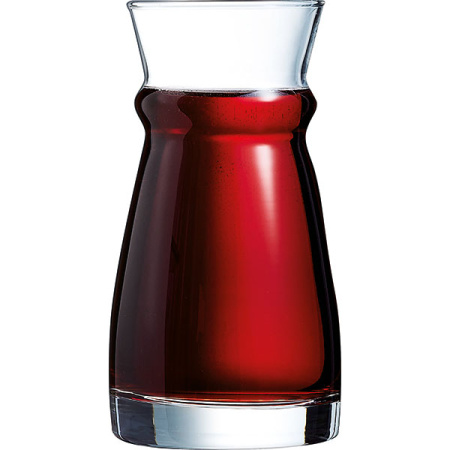 Графин б/крышки «Флюид»; стекло; 250мл; D=71,H=135мм; прозр.