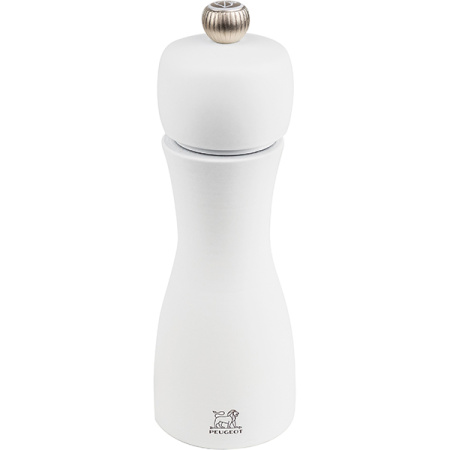 Мельница для соли метал.мех.; дерево; H=15см; белый