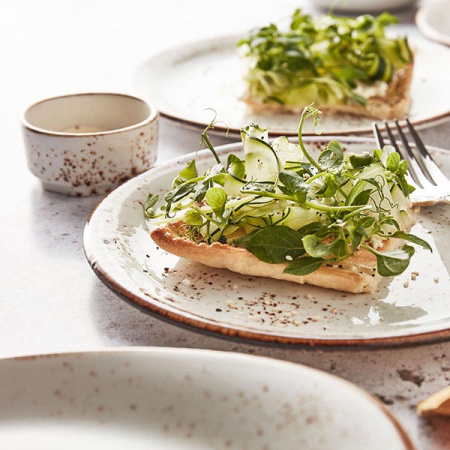 Соусник «Крафт»; фарфор; 55мл; D=6.5,H=3см; белый