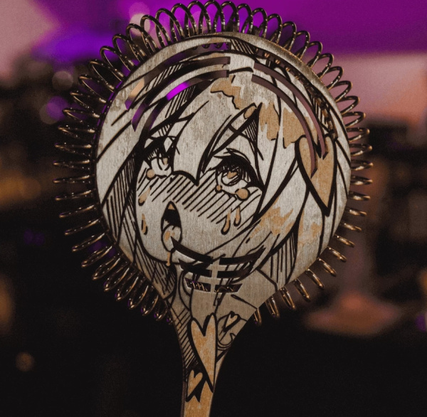 Фото Стрейнер Cocktail design Ahegao by Tural.mk 90 мм Стрейнер Cocktail design Ahegao by Tural.mk 90 мм