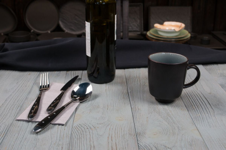 Кружка P.L. Proff Cuisine Black Spider Silk 300 мл