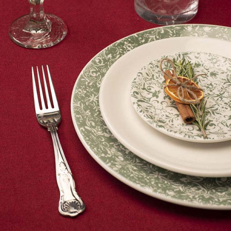 Тарелка «Монако Вайт»; фарфор; D=20.3,H=1.5см; белый