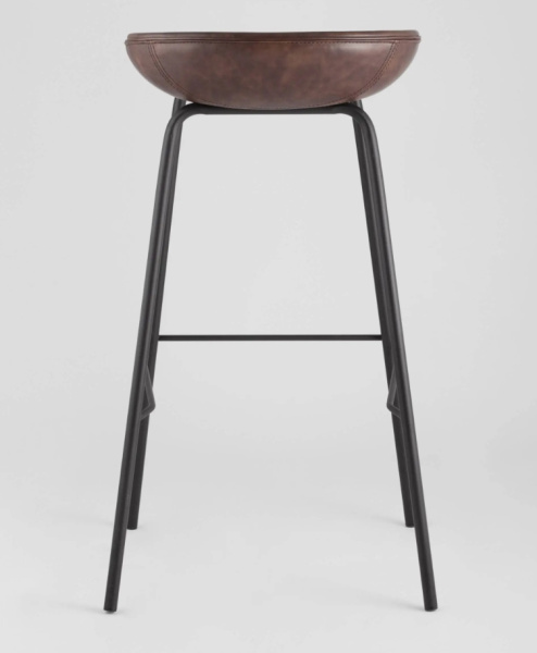Стул барный Beetle Lite PU коричневый