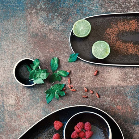 Блюдо для подачи Le CoQ Эстиа Д=23.5 Ш=10 см