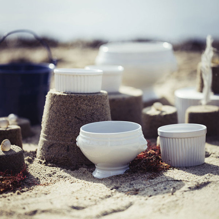 Соусник; фарфор; 170мл; D=9.4,H=4.3см; белый