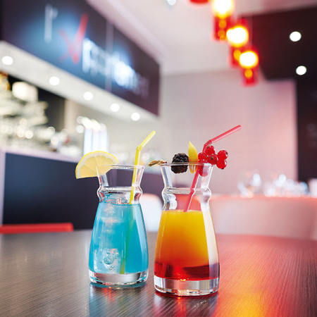 Графин б/крышки «Флюид»; стекло; 250мл; D=71,H=135мм; прозр.