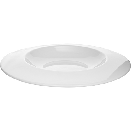 Блюдо «Монако Вайт»; фарфор; 445мл; D=30.5,H=3.5см; белый