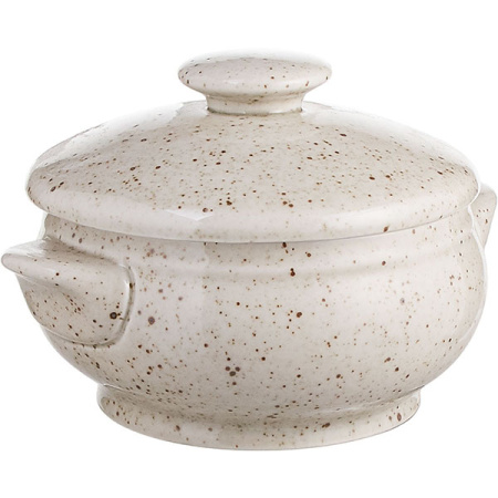 Бульон.чашка б/крышки «Лайфстиль»; фарфор; 500мл; песочн.