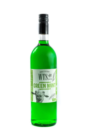 Сироп WTS?! Green mint Зеленая мята стекло 1 л