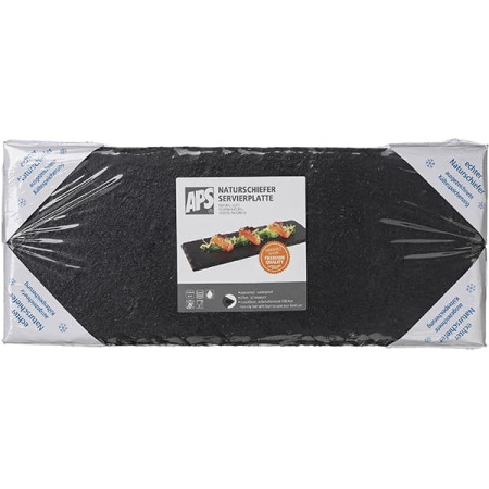 Блюдо для подачи APS сланец натуральный 30х12 см от магазина ligabarshop.ru