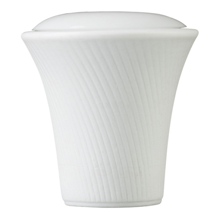 Перечница «Нью Граффити»; фарфор; 317мл; H=6.4см; белый