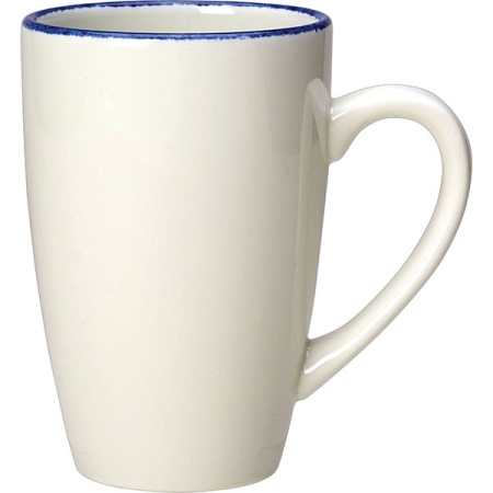 Фото Кружка «Блю дэппл»; фарфор; 285мл; L=11см; белый,синий Кружка «Блю дэппл»; фарфор; 285мл; L=11см; белый,синий