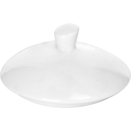Крышка для салатника «Гранд шеф»; фарфор; белый