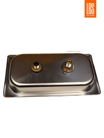 Ринзер LBS встраиваемый с каплесборником 325x160x65 мм