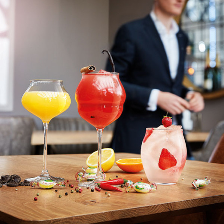 Бокал для вина «Макарон Фасинейшн»; хр.стекло; 300мл; D=95,H=191мм; прозр.